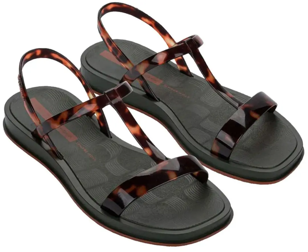 Ipanema Glow Trendy Sandalen Bruin,Zwart EU 41-42 Vrouw