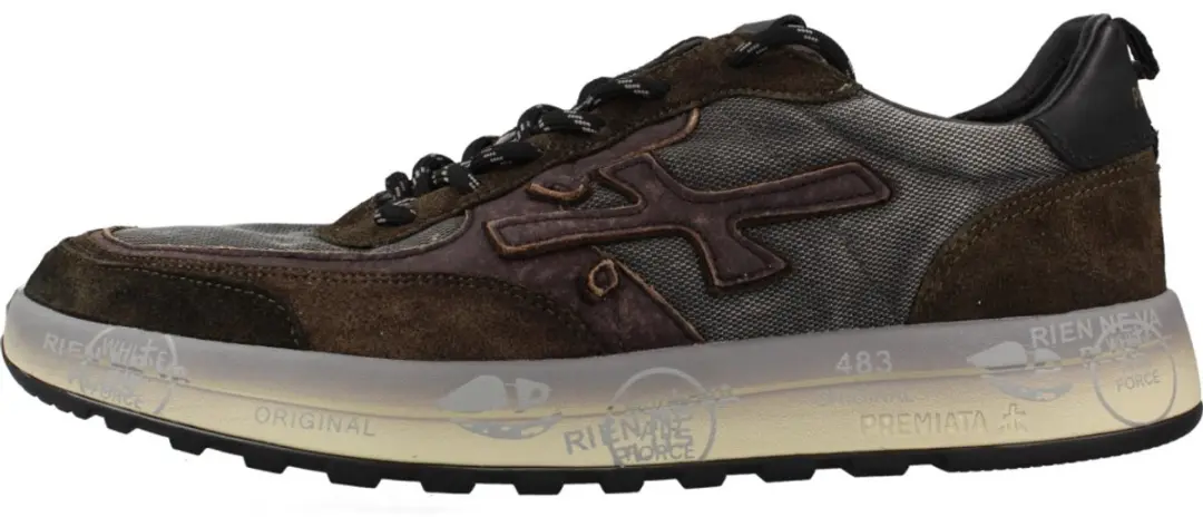 Premiata Nous 8685 Sneakers - Groen - afbeelding 2 van 4