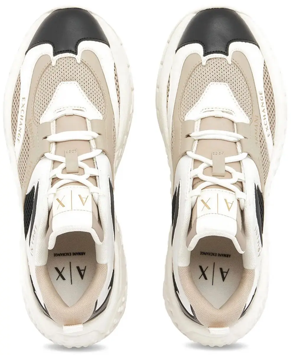 Giorgio Armani Exchange XDX120 XV708 Sneakers - Beige - afbeelding 3 van 4