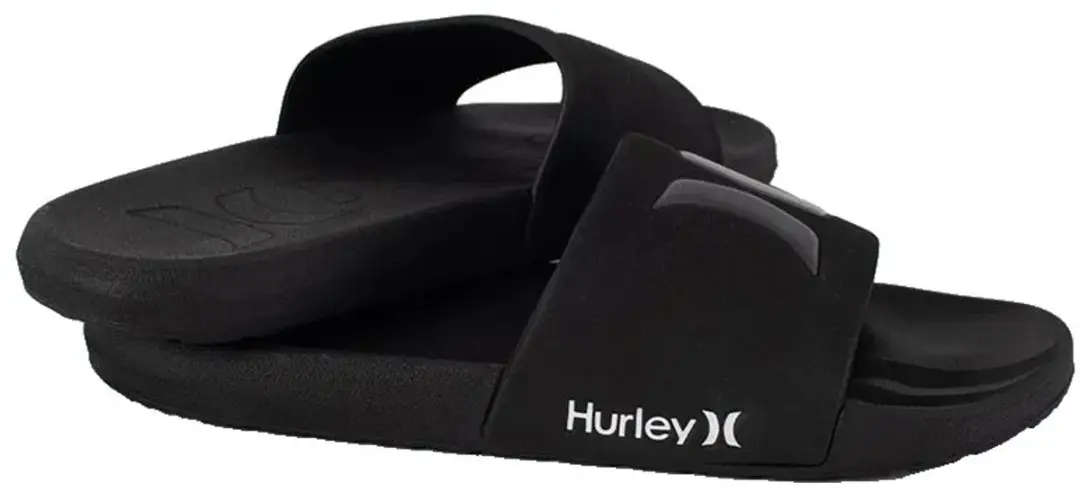 Hurley Magu Slippers Zwart EU 45 Man