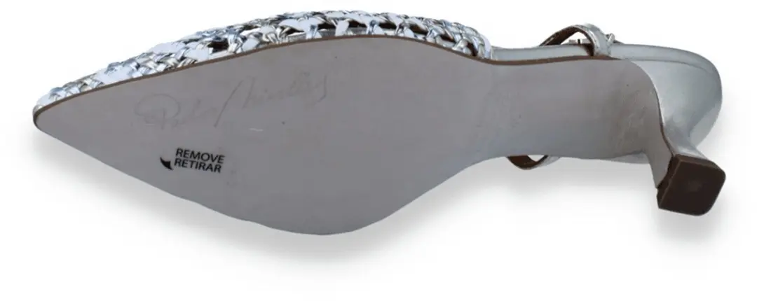 Pedro Miralles Slingback Goud/wit