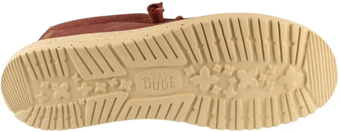 Hey Dude Wally Stretch Canvas, Mannen, Rood, mocassins, maat: 44 - afbeelding 4 van 5