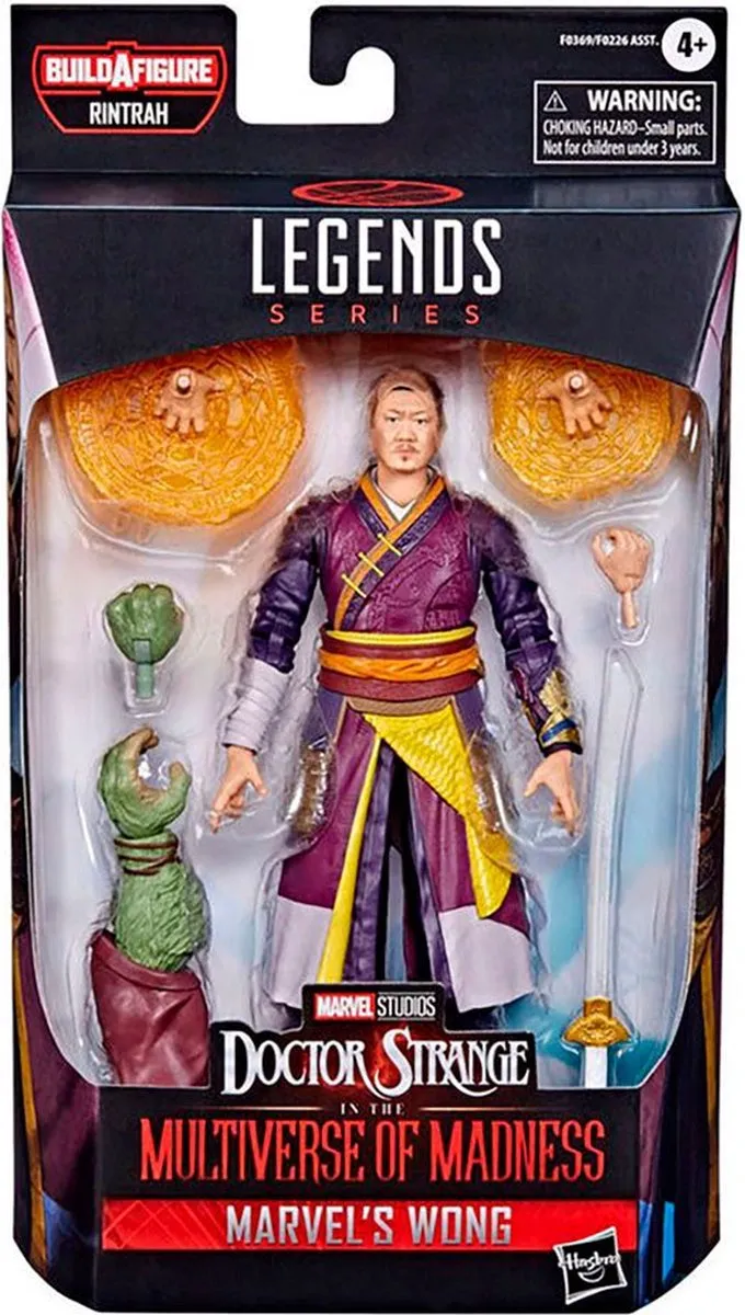 Marvel Legends Wong Doctor Strange Multiverse Action Figure 15cm - F03695X0