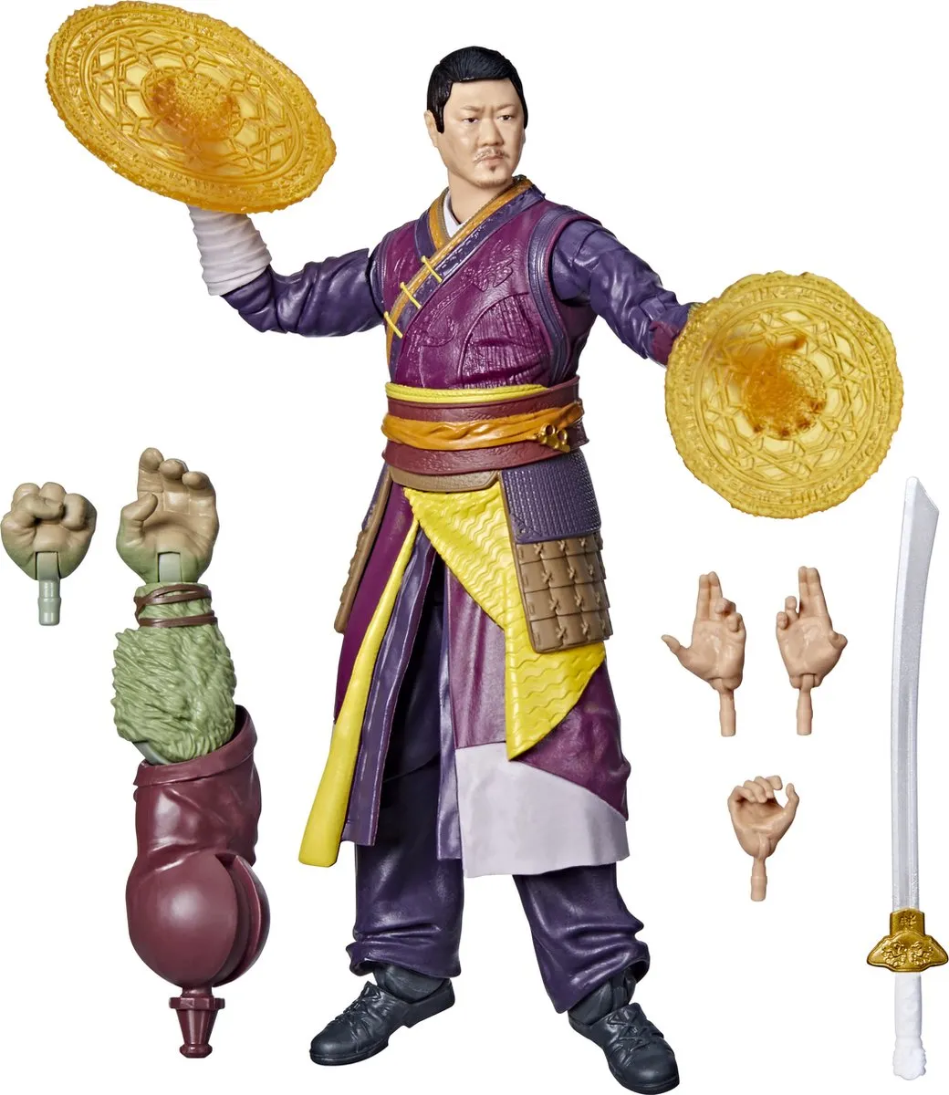 Marvel Legends Wong Doctor Strange Multiverse Action Figure 15cm - F03695X0 - afbeelding 6 van 6