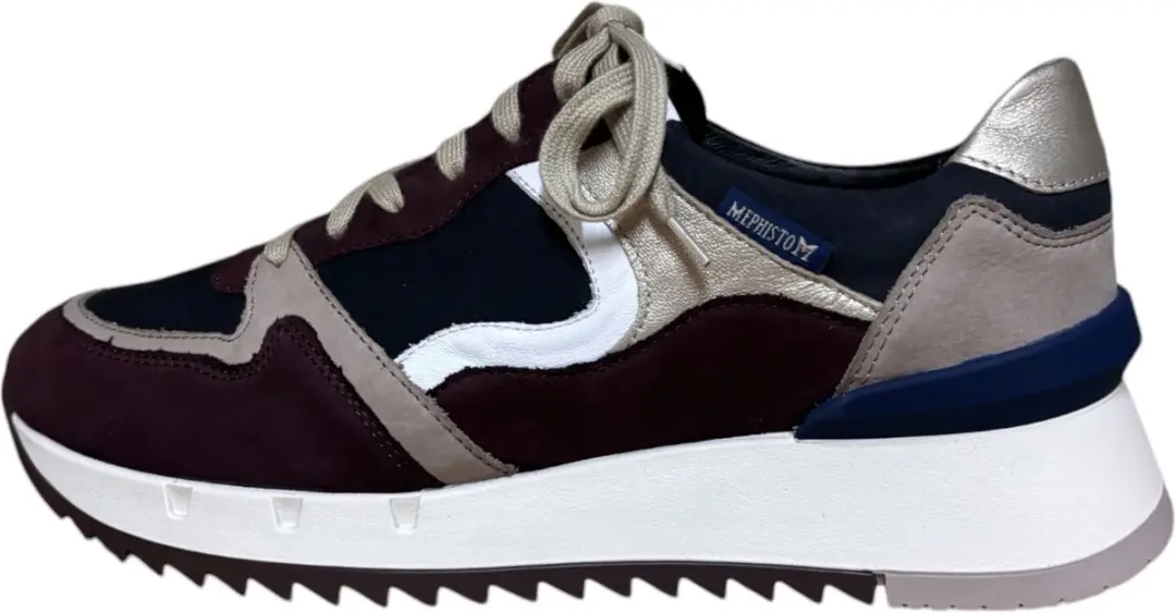 Mephisto Angie 1230 Plum sneaker aubergine (Maat