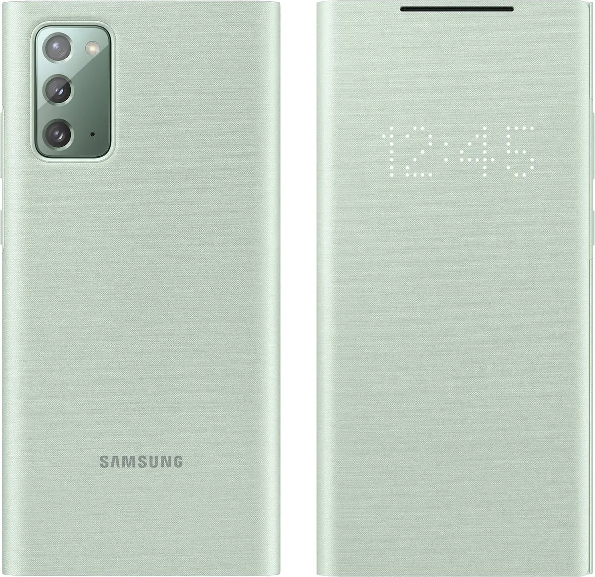 Samsung LED View Cover Galaxy Note20 - Groen