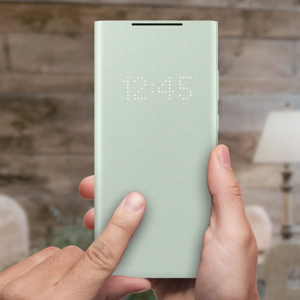 Samsung LED View Cover Galaxy Note20 - Groen