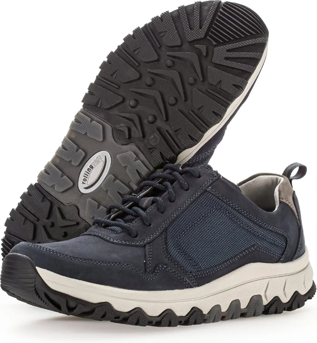 Gabor Pius Rollingsoft Sensitive 8005.11.01 Heren Sneakers - Blauw - afbeelding 2 van 5