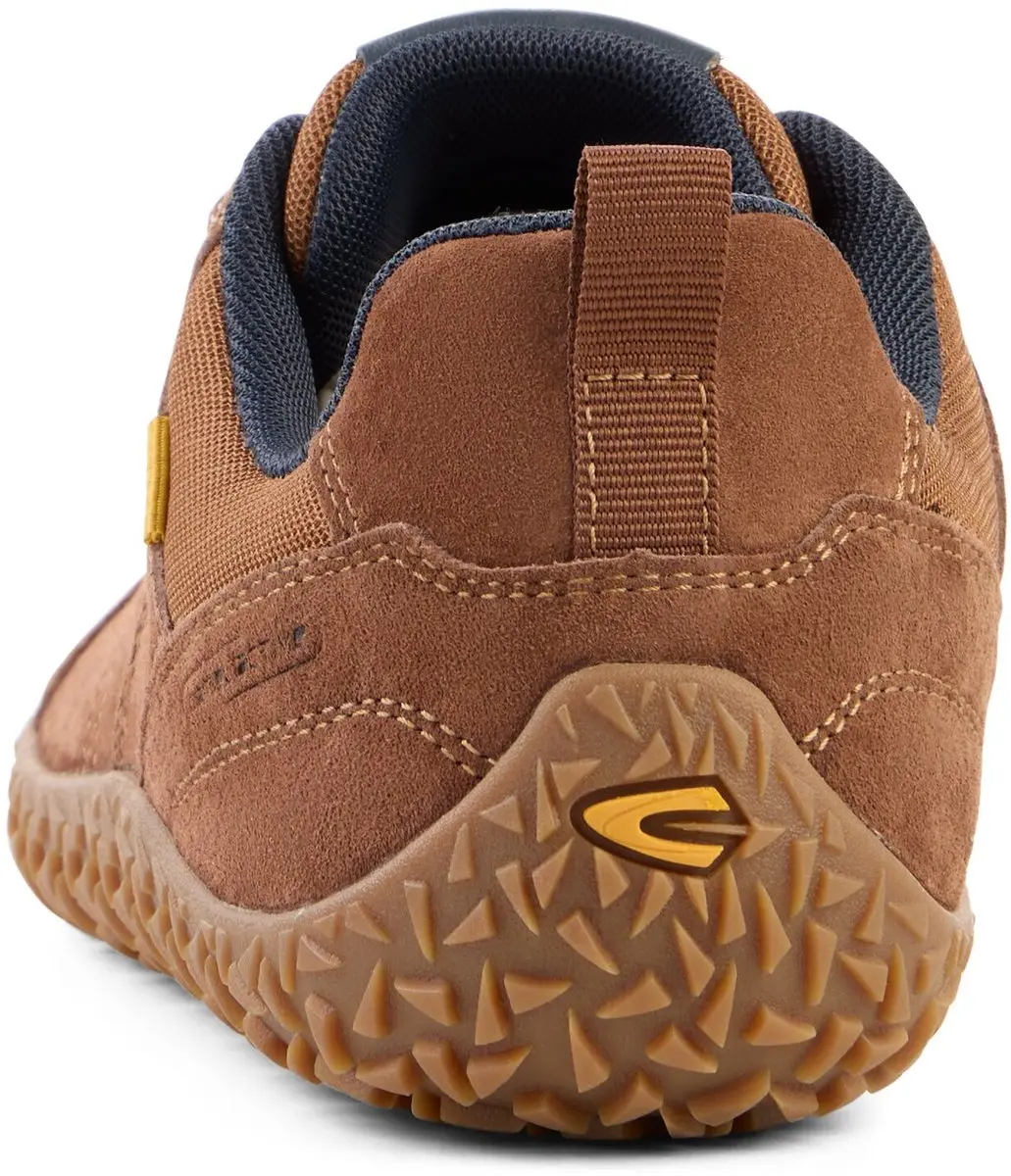 camel active Sneakers van nubuckleer en textiel