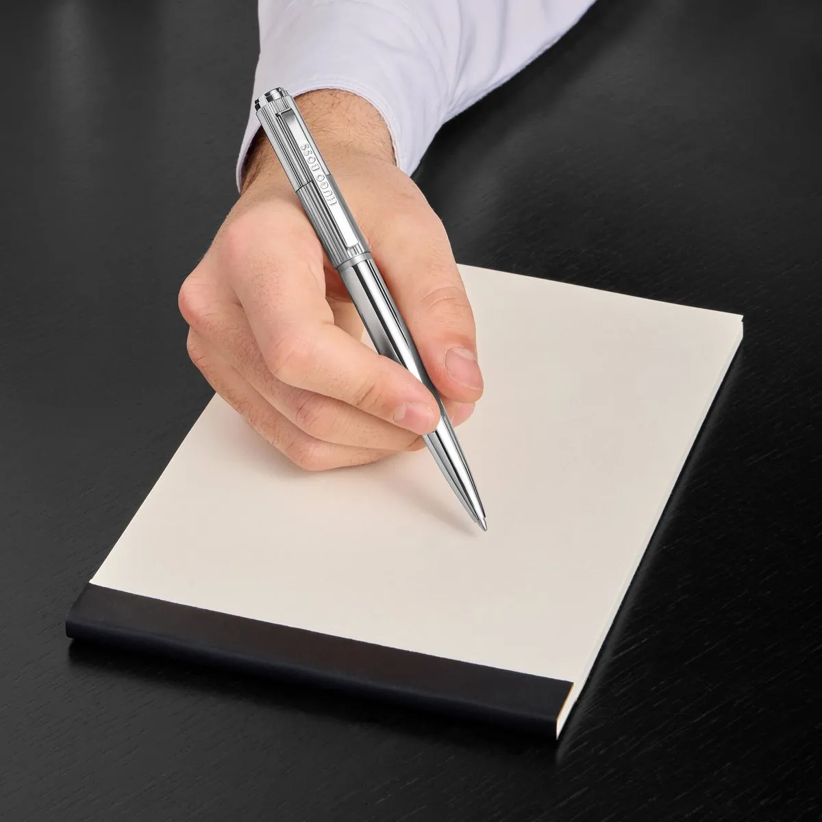 Hugo Boss Pen Striade - Zwart