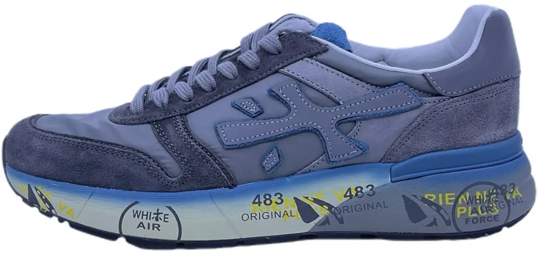 Premiata Mick Sneakers grijs - afbeelding 3 van 4