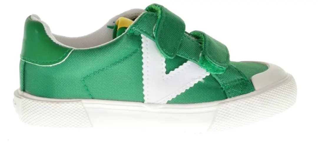 Victoria Groene Sneaker Met Velcro Met Bumperneus maat 29