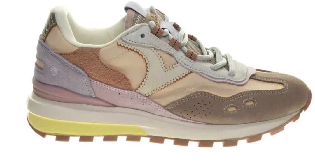 Runner Fashion Sneaker Roze Multikleur Victoria maat 41