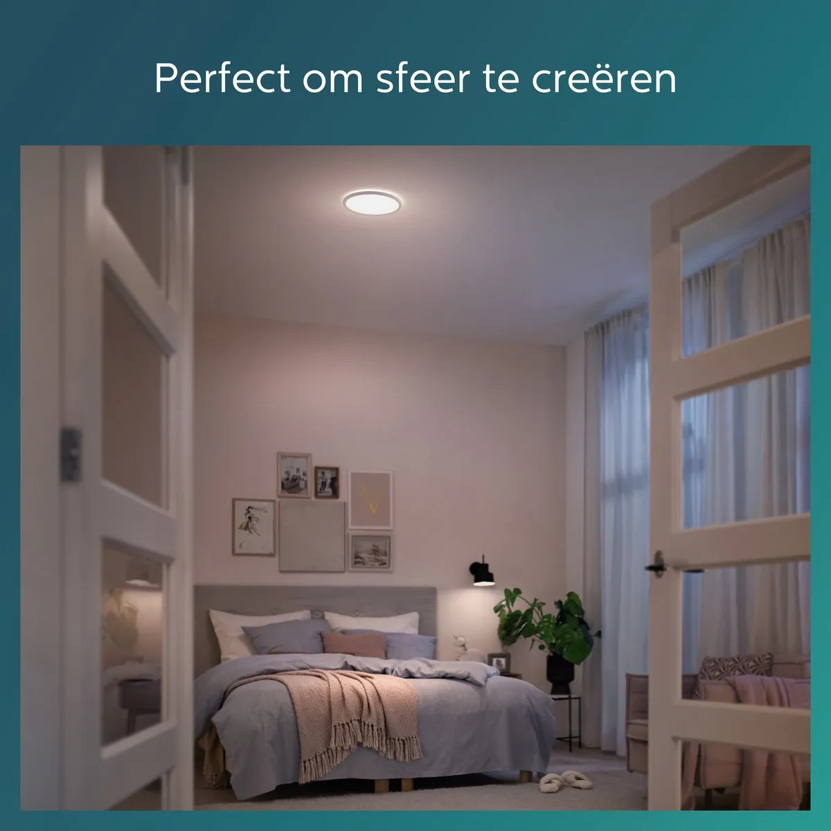 Philips Superslim Plafondlamp 18W - Koelwit 4000K - Ø30cm - afbeelding 6 van 6
