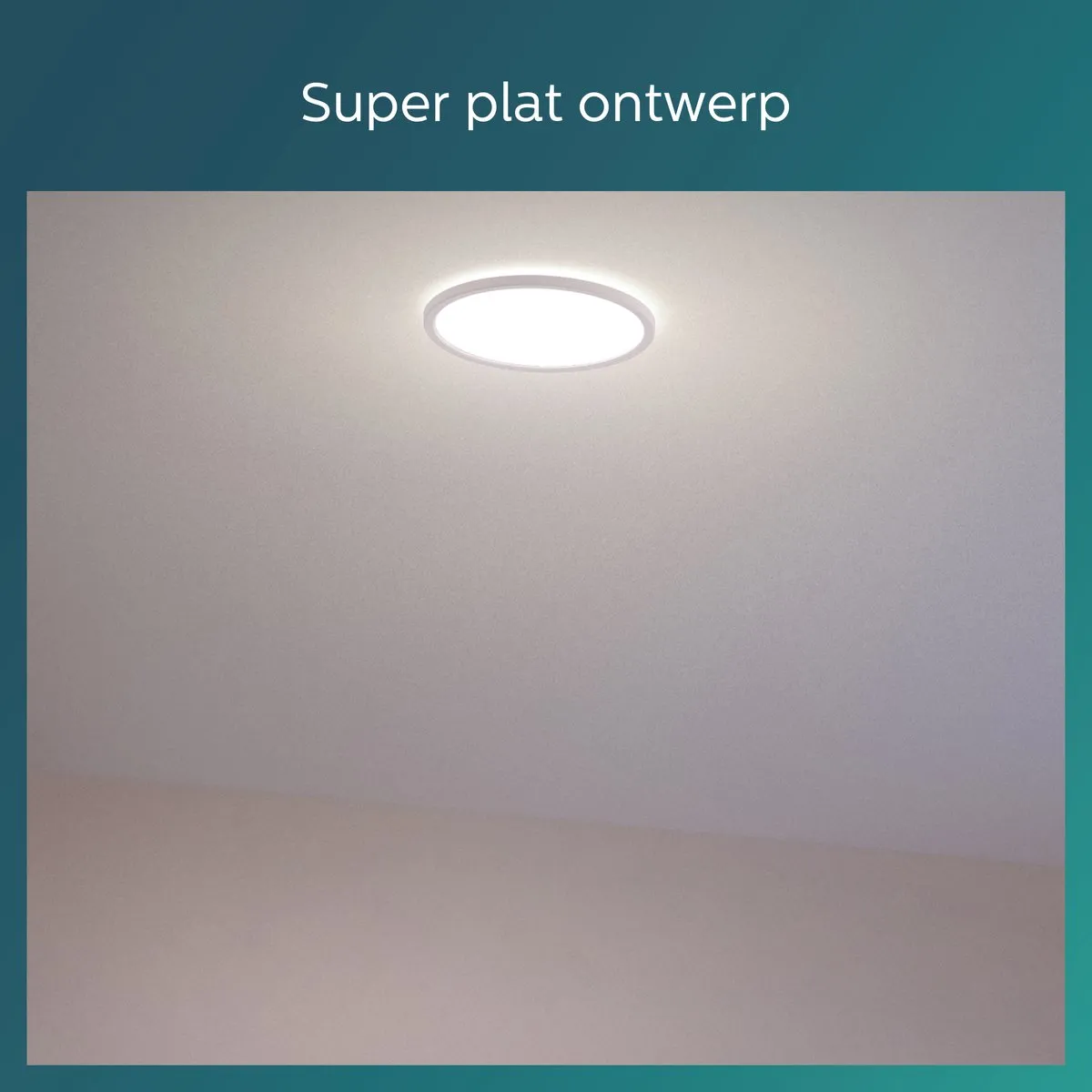 Philips Superslim Plafondlamp 18W - Koelwit 4000K - Ø30cm