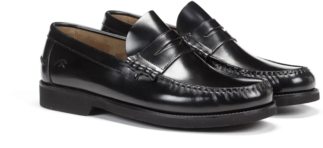 Fluchos Stamford Moccasin Zwart