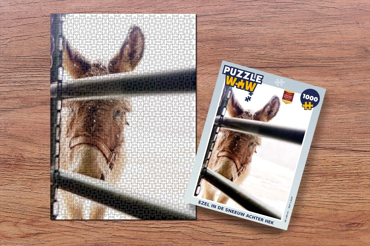 PuzzleWow Legpuzzel 1000 Stuks - Multicolor