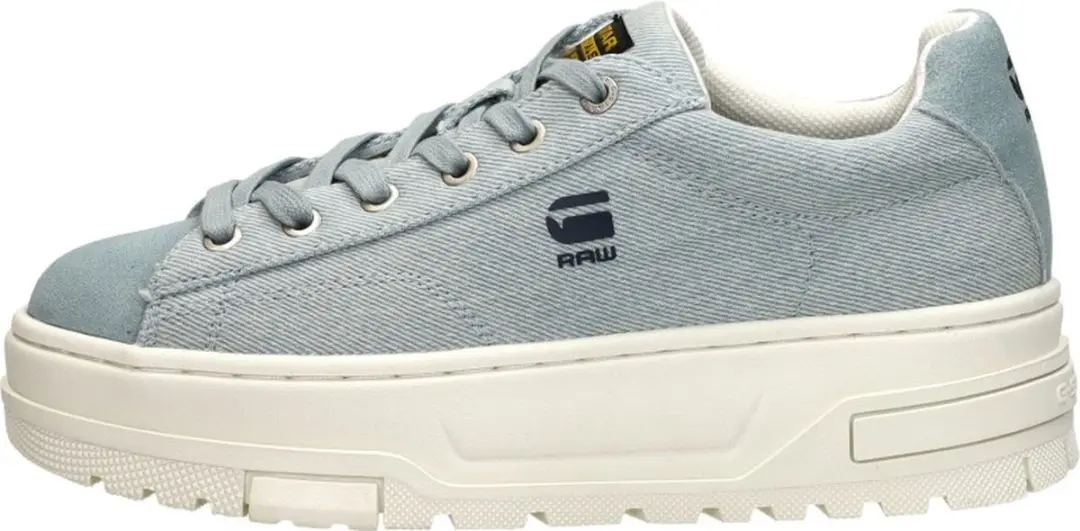 G-Star Lhana II DNM W Sneakers Laag - licht blauw - Maat 42 - afbeelding 2 van 6