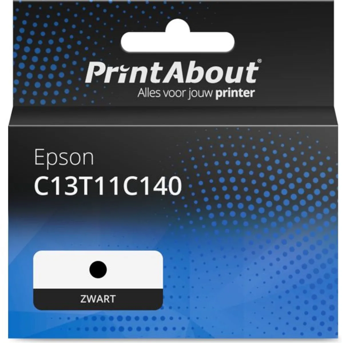 PrintAbout C13T11C140 Inktcartridge Zwart
