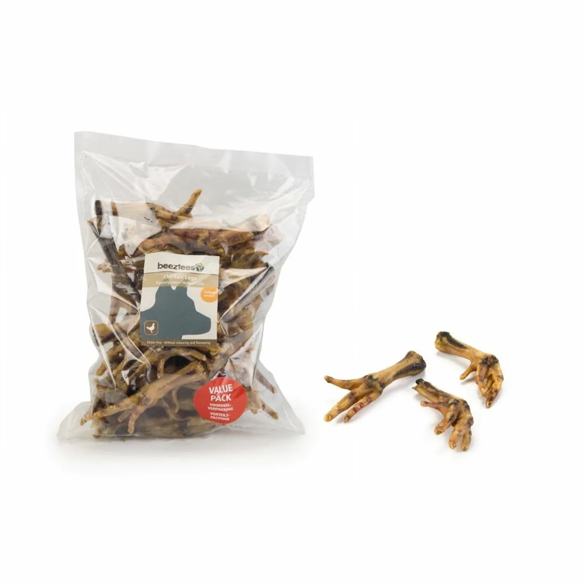 Beeztees Kippenpoten Hondensnack