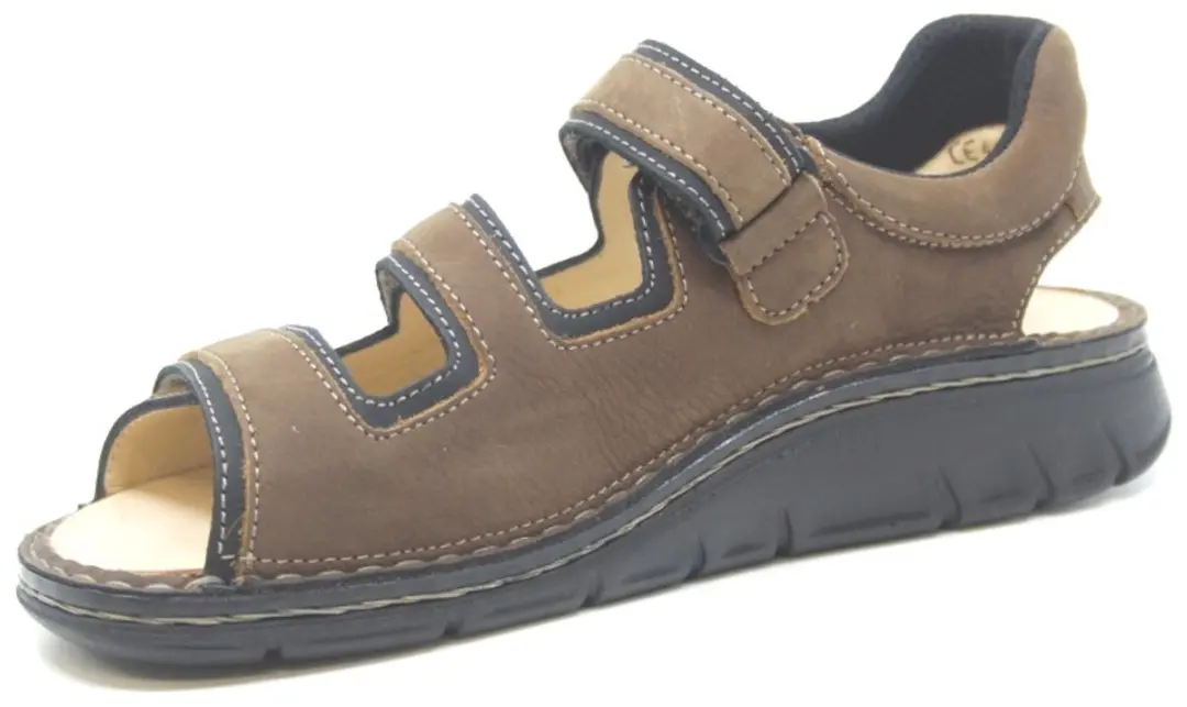 Finn Comfort CASABLANCA Sandalen Wijdte H - Bruin nubuck - afbeelding 2 van 4