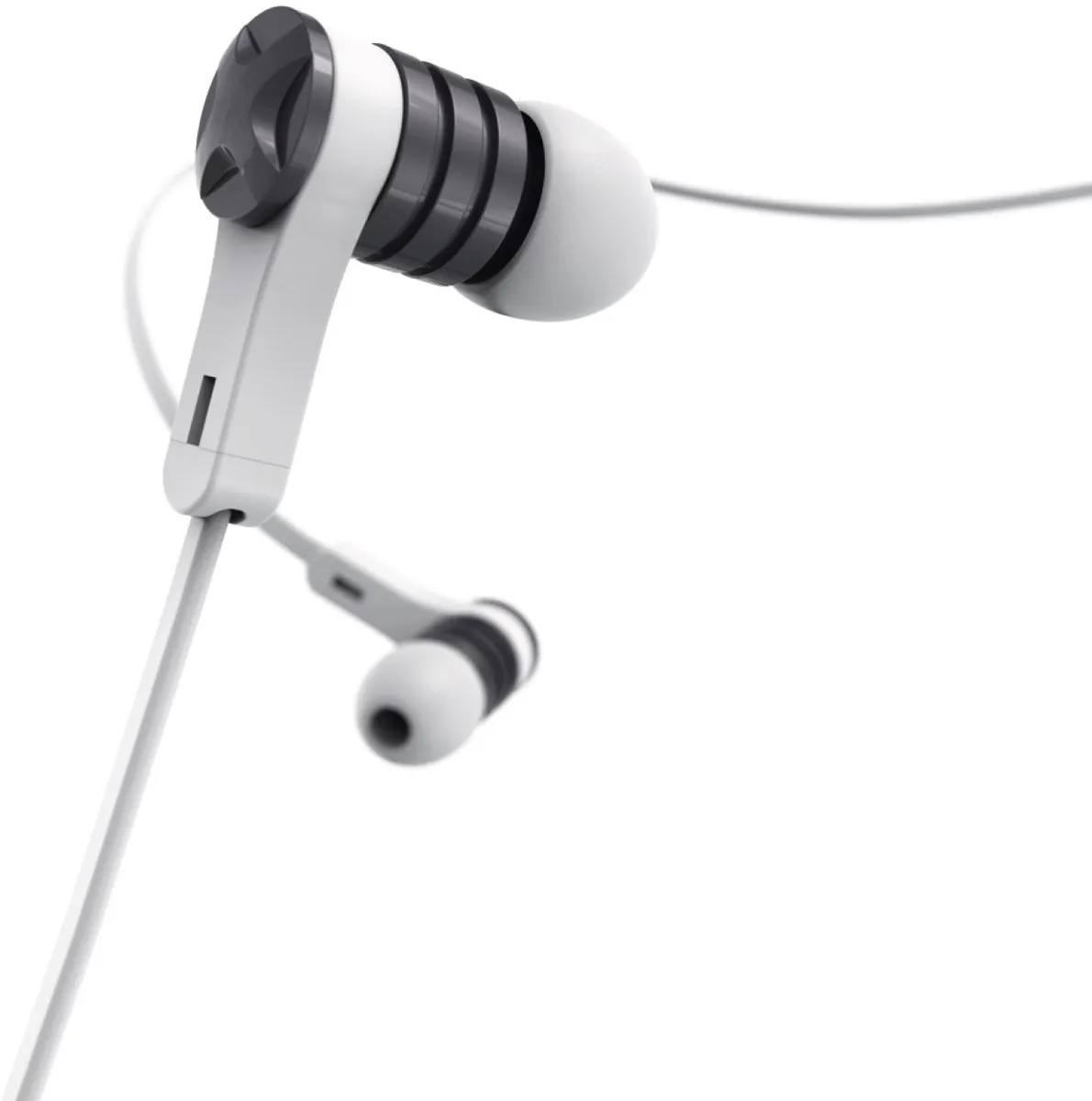 Hama Intense In-ear Headset 00184019 - Zilver/Wit