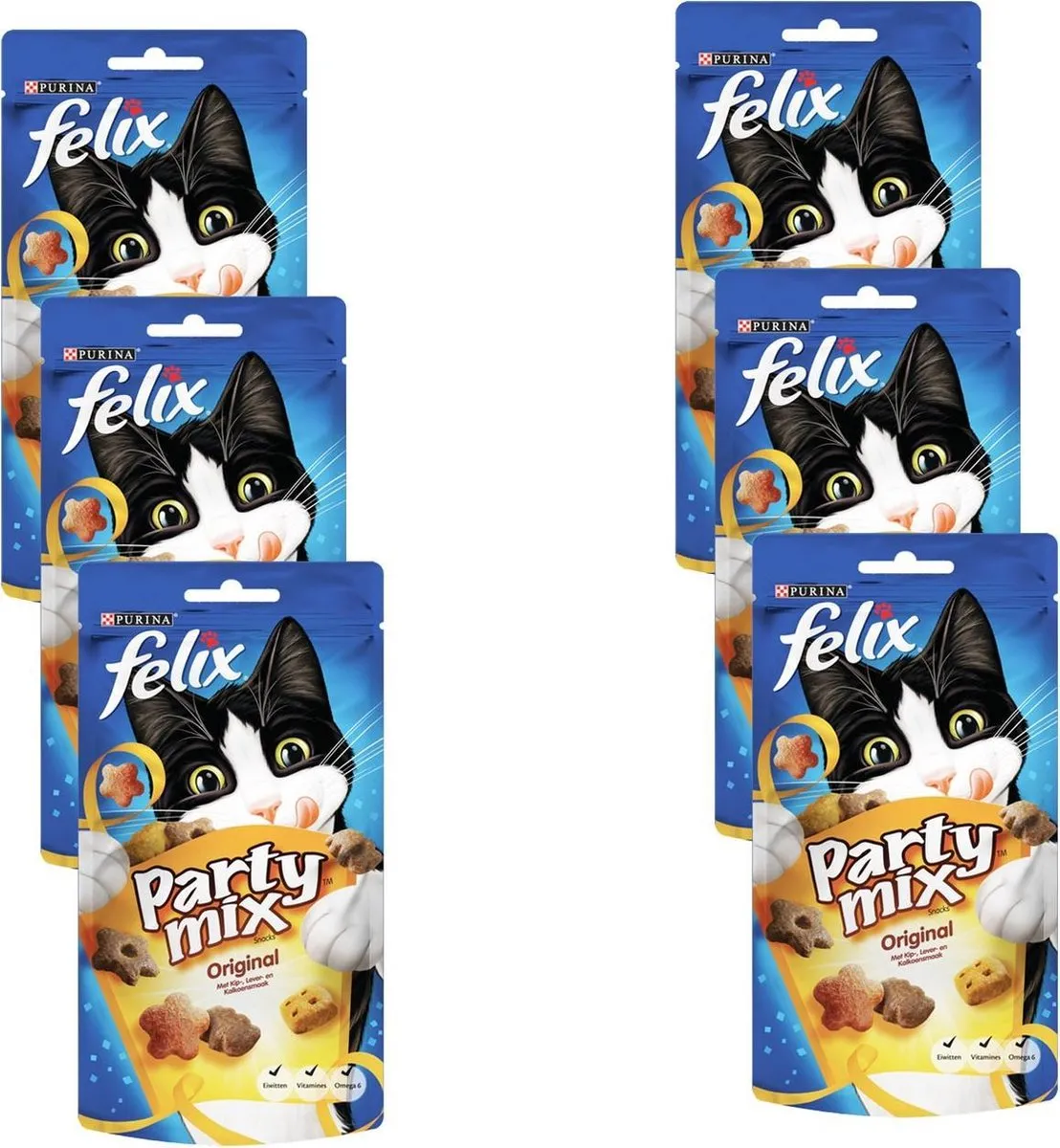 Felix Party Mix Original Kattensnack