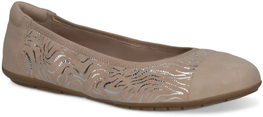 Caprice Dames Ballerina 9-22101-46 408 G-breedte Maat: 38 EU