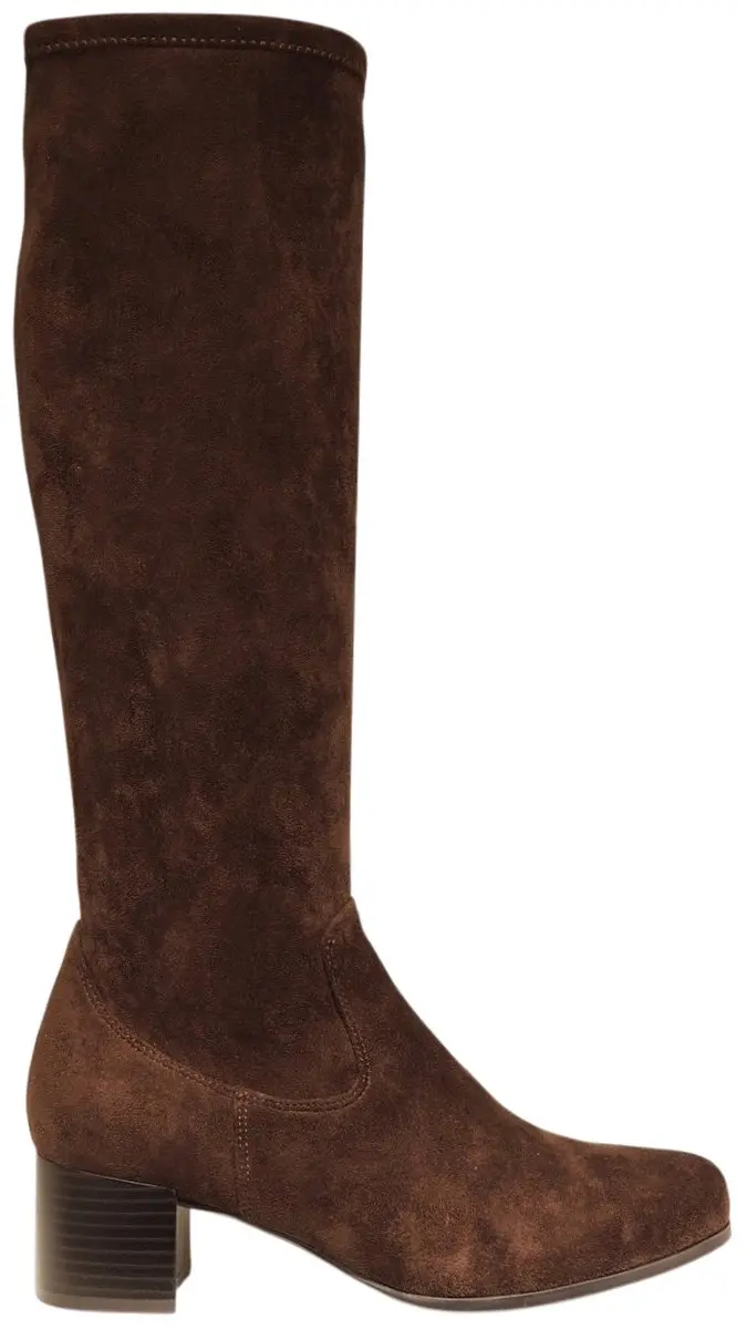 Caprice 9-9-25507-47 302 Lange Laarzen Donker Bruin Stretch Dames