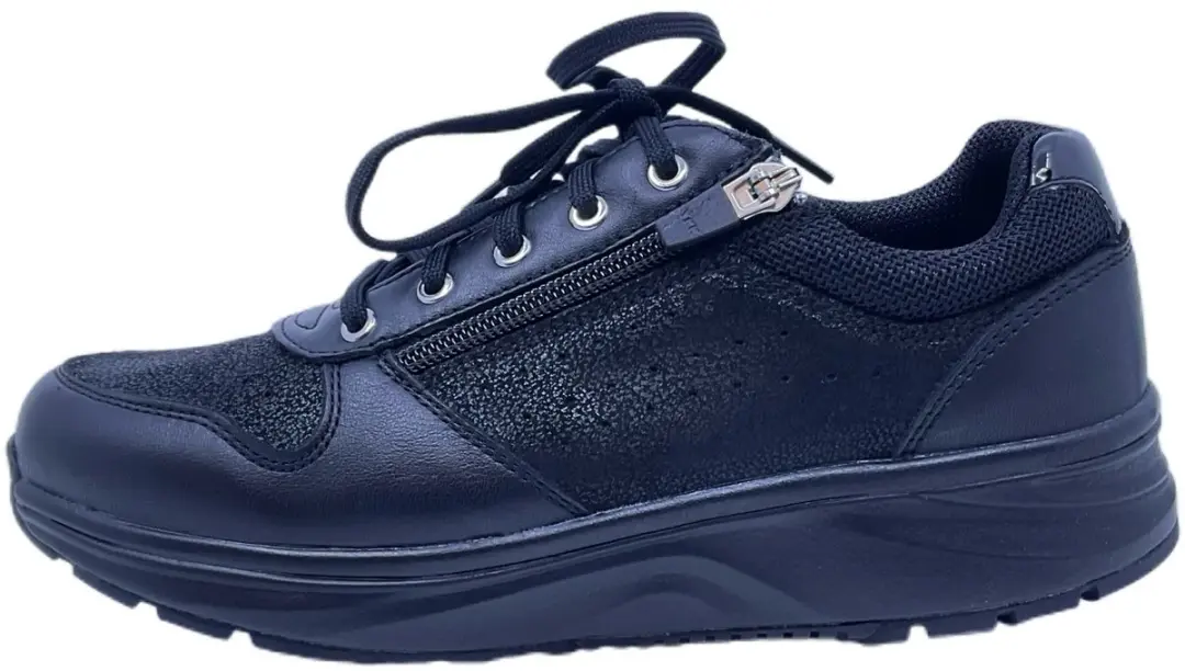 Joya Dynamo Zip Sneakers - Zwart - afbeelding 6 van 6