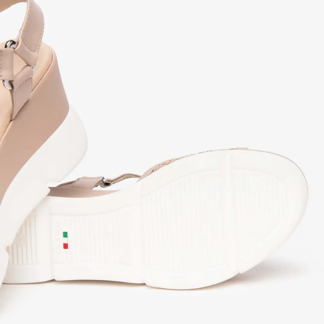 Sandaal Nerogiardini Nappa Pandora T.Palladium Net Rosa Pu.Monod.Norma