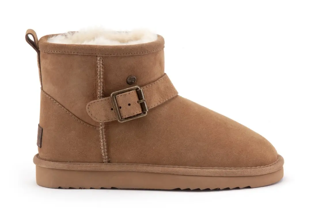 Warmbat Wallaby Suede/DF boot Buckle Dames Laarzen