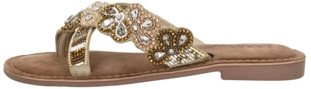 Lazamani Teenslippers - Beige - Maat 44 - afbeelding 3 van 6