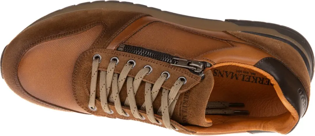 Berkelmans Trenton Heren Sneakers Cognac 41 - afbeelding 5 van 6