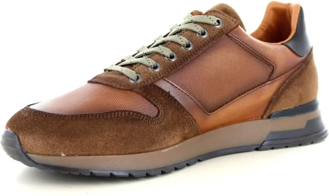 Berkelmans Trenton Heren Sneakers Cognac 41 - afbeelding 4 van 6