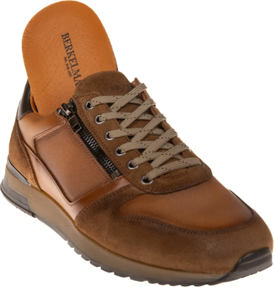 Berkelmans Trenton Heren Sneakers Cognac 41 - afbeelding 3 van 6