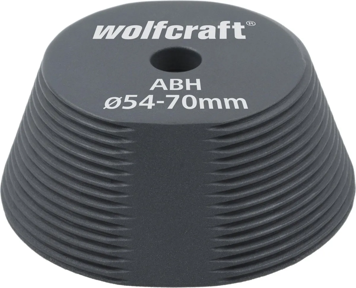 Wolfcraft Hulpstuk Gatenzaagvergroter 5952000 - Ø54-70mm
