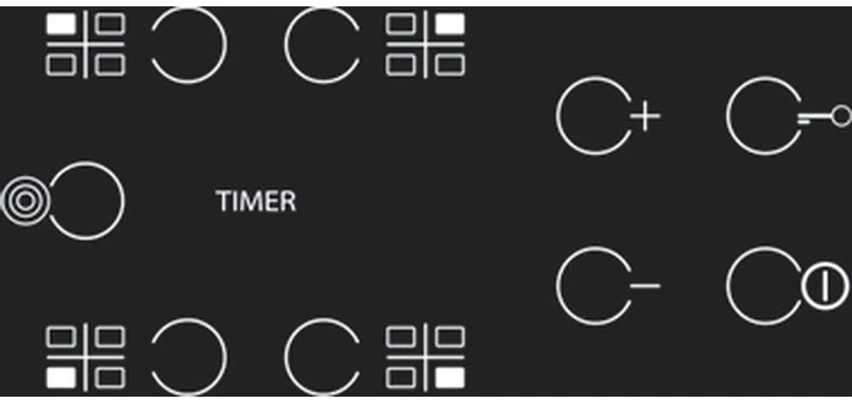 Whirlpool AKT 8130 BA Keramische Kookplaat - 4 Zones - Zwart