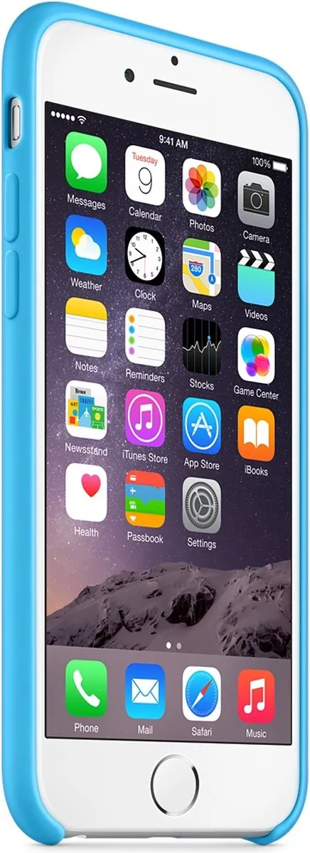 Apple Siliconen Hoesje iPhone 6/6s MGQJ2ZM/A - Blauw