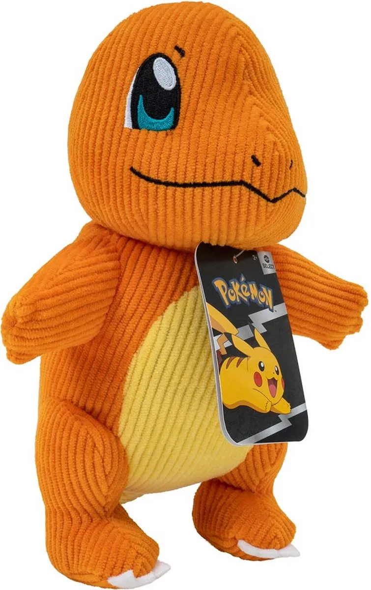 Pokémon Corduroy Pluche Charmander 20cm Knuffel