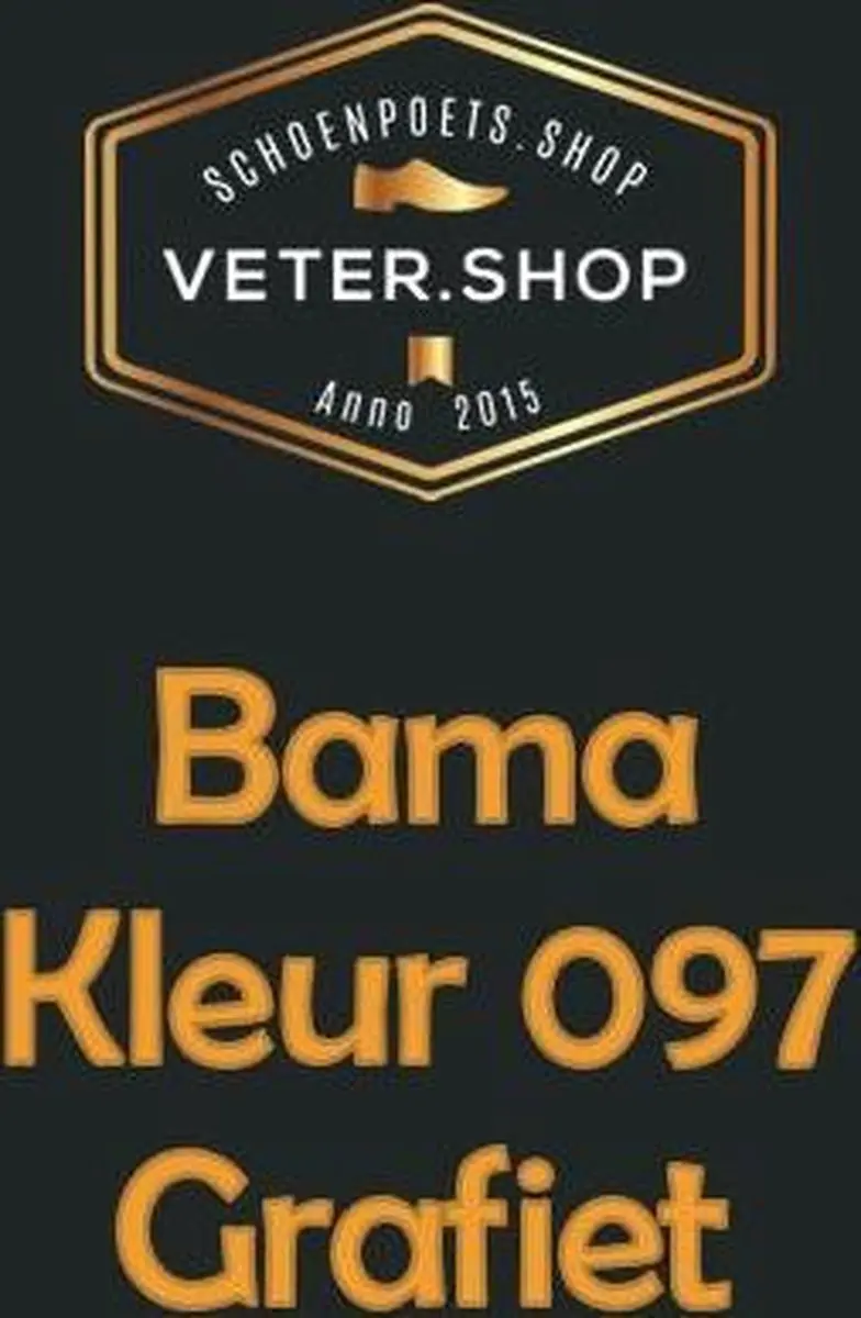 Bama G56 schoen creme voor glad leer