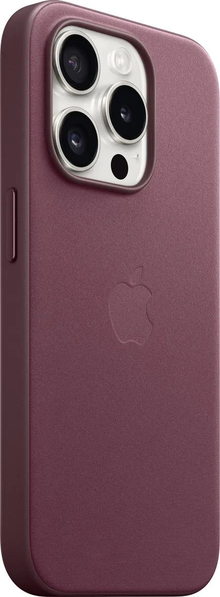 Apple FineWoven Hoesje iPhone 15 Pro - Mulberry - MT4L3ZM/A