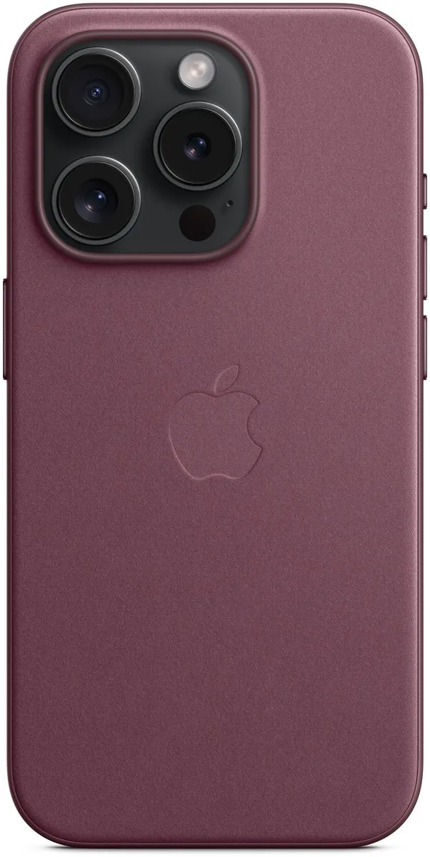 Apple FineWoven Hoesje iPhone 15 Pro - Mulberry - MT4L3ZM/A