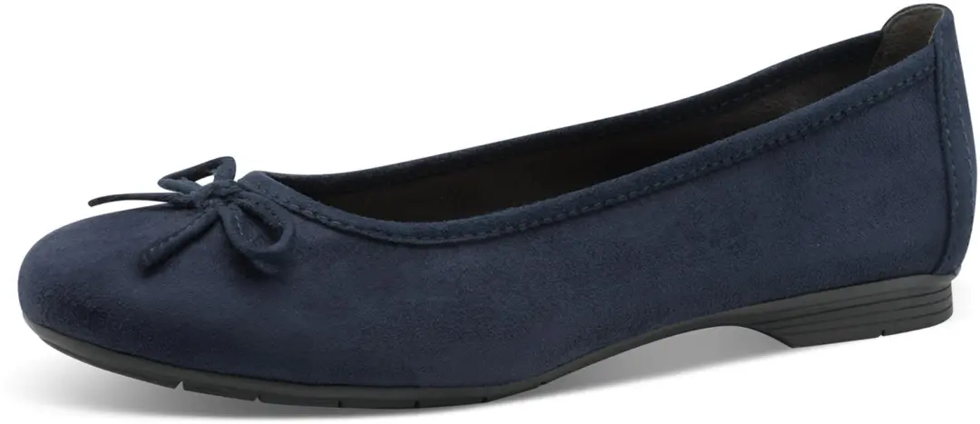 Jana damesballerina 8-22164-41-805 damesschoenen blauw