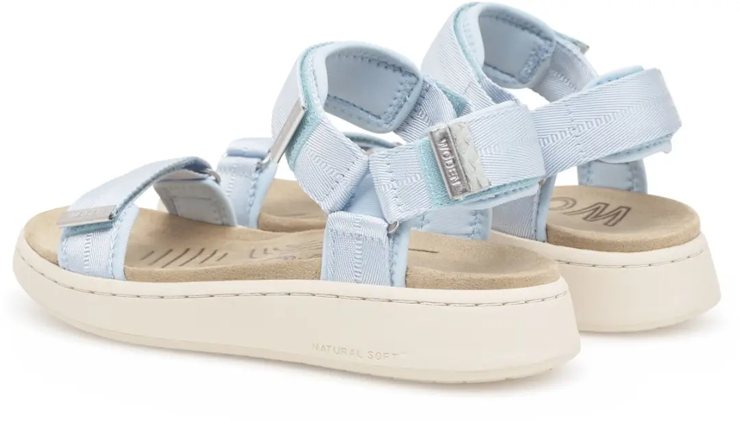 Woden Line Sandalen Blauw EU 38 Vrouw