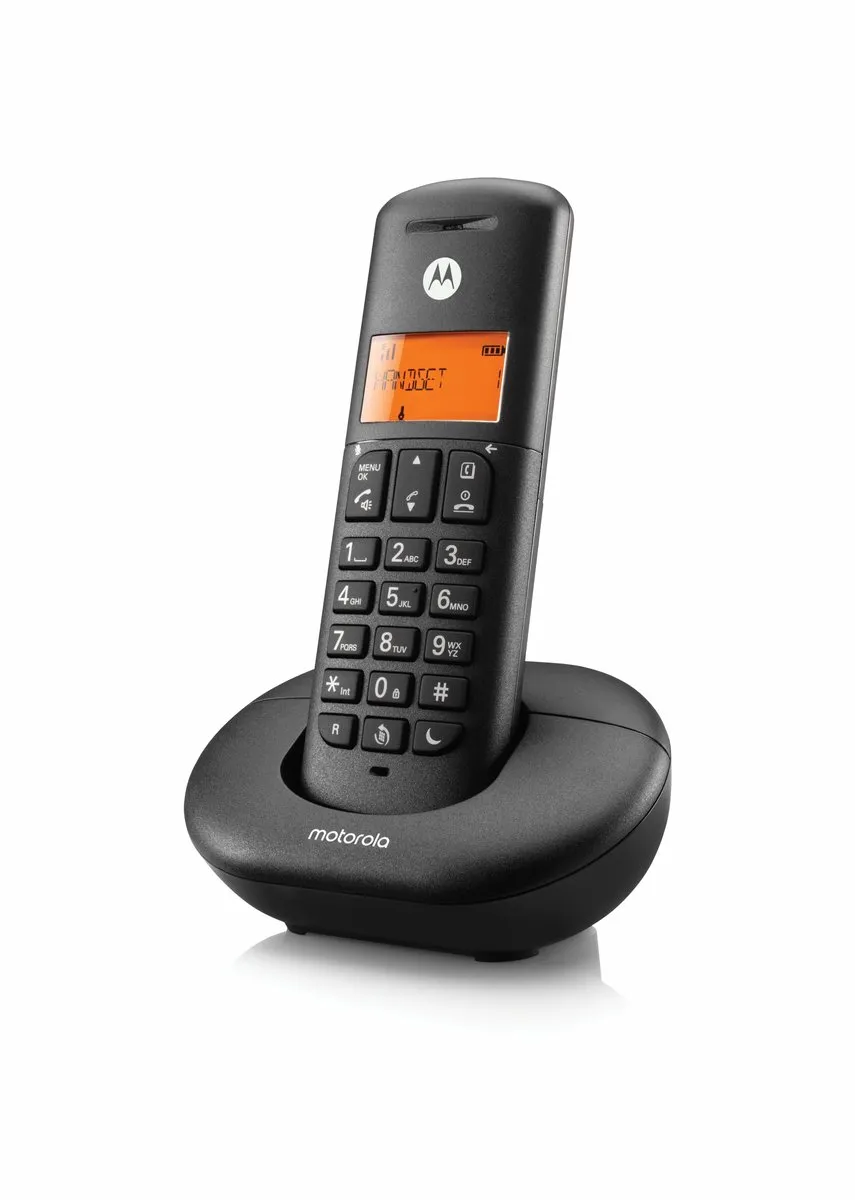 Motorola E201 DECT Telefoon - Zwart