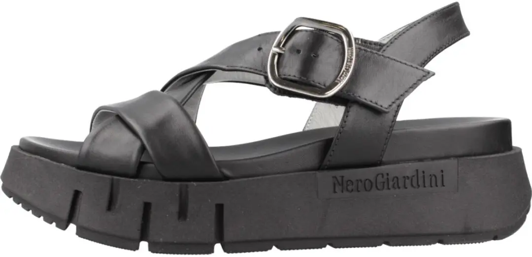 NeroGiardini E513696D Sandalen - Zwart 40 - afbeelding 2 van 4