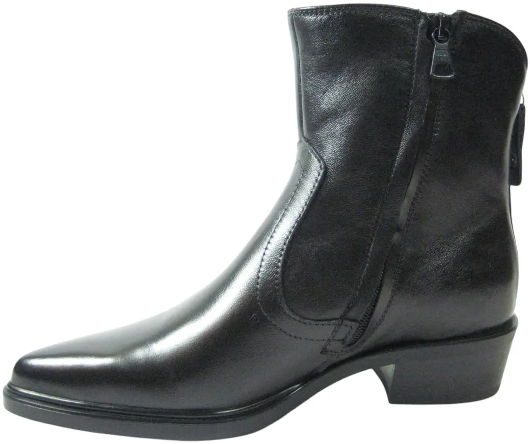 Mjus - Dames enkellaars - L89210-101-6002 - Zwart - Maat 38