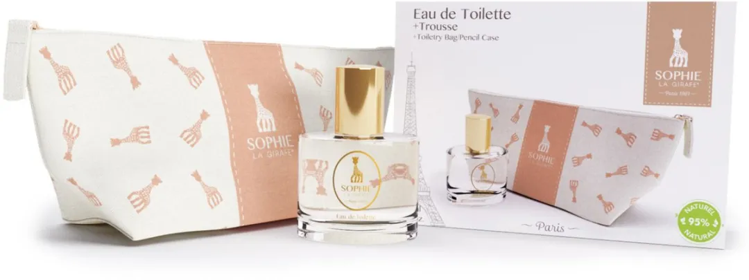 Sophie la Girafe Eau de Toilette 50ml Spray - 2 Stuks