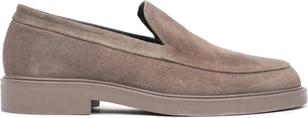 Hinson beatenberg loafers taupe suede